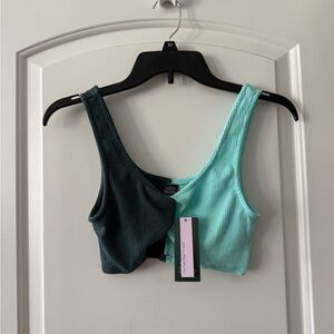 Target Teal and Mint Bralette